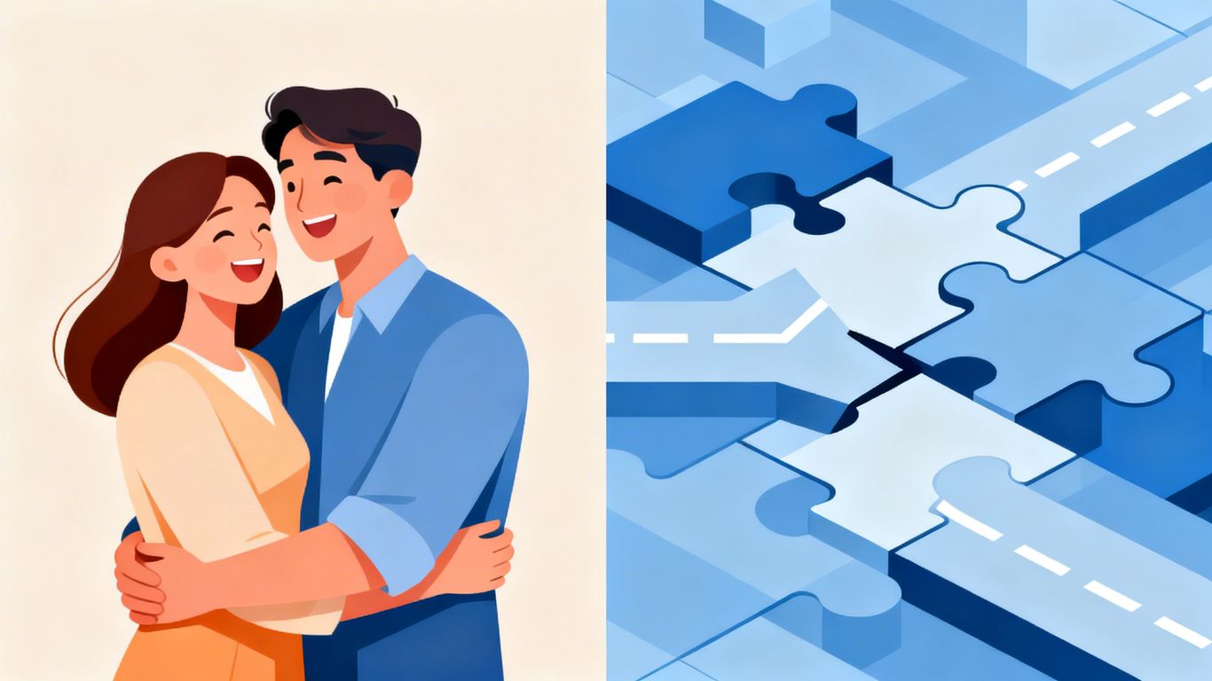 Ehepaar und finanzielle Teilung